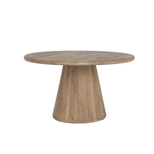 Eetkamertafel asti rond naturel Ø130 en Ø150 cm