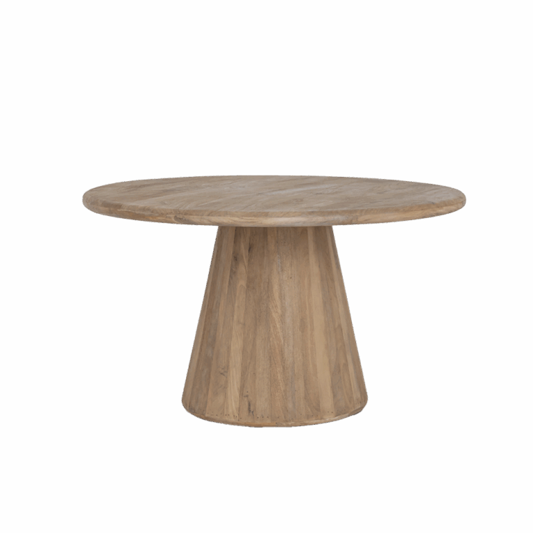 Eetkamertafel Asti rond naturel – Ø 130 cm