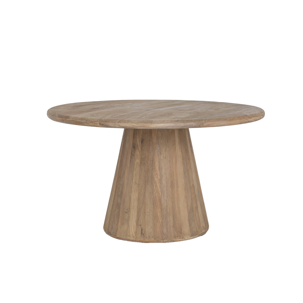 Eetkamertafel asti rond naturel Ø130 en Ø150 cm