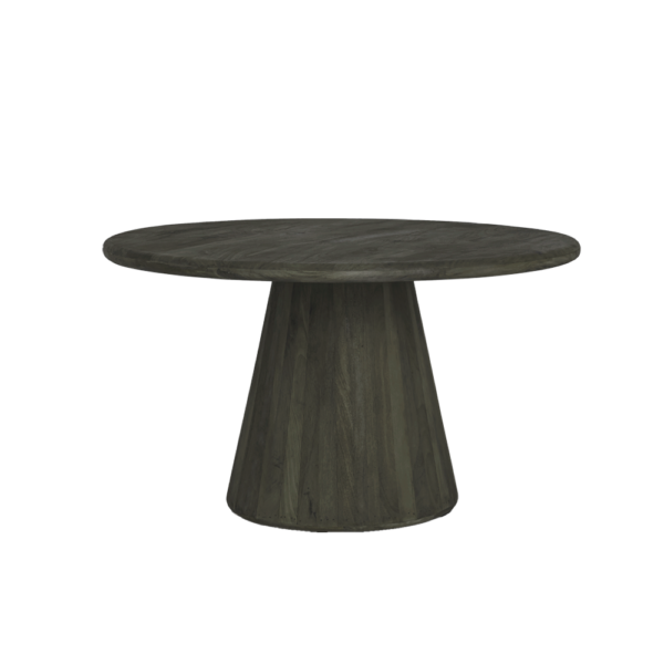 Eetkamertafel asti rond olijfbruin Ø130 en Ø150 cm