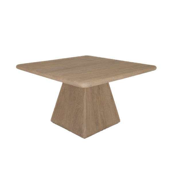Eetkamertafel asti vierkant naturel