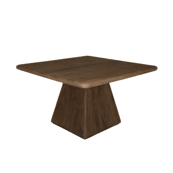 Eetkamertafel Asti vierkant bruin 150 cm