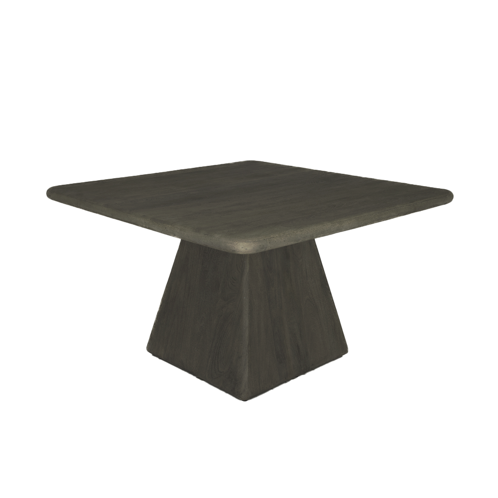 Eetkamertafel Asti vierkant olijfbruin 150 cm