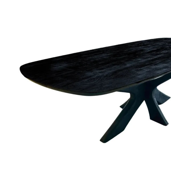 Eetkamertafel brix montreaux black ovaal 3