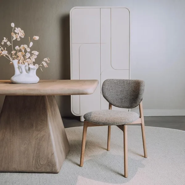 Pimonte stoel fabric sahara 400 espresso