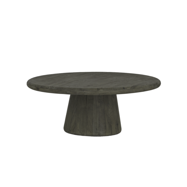 Salontafel asti rond olijfbruin Ø90 cm