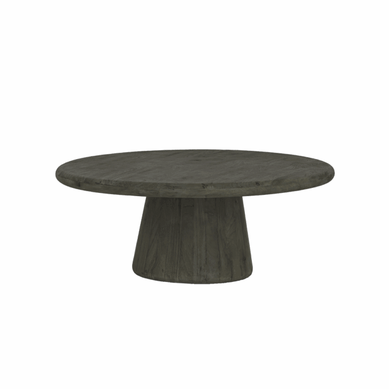 Salontafel Asti rond olijfbruin