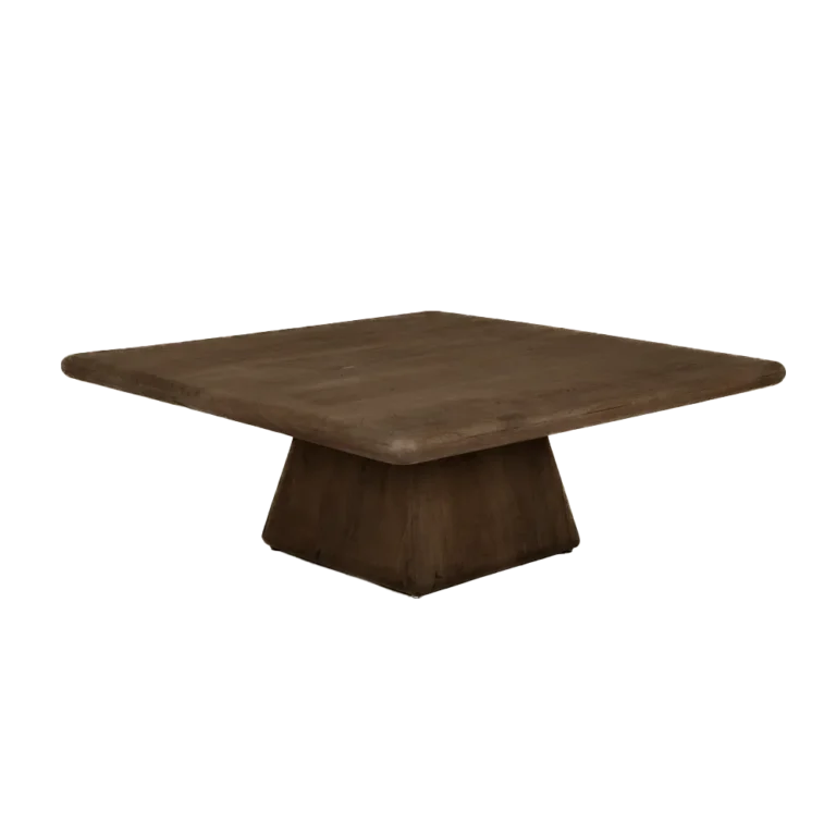 Salontafel Asti vierkant bruin
