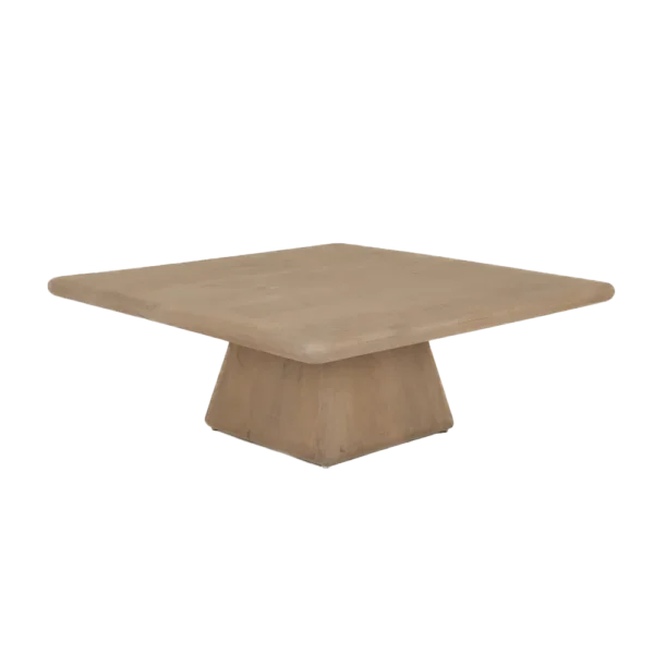 Salontafel asti vierkant naturel 90 cm