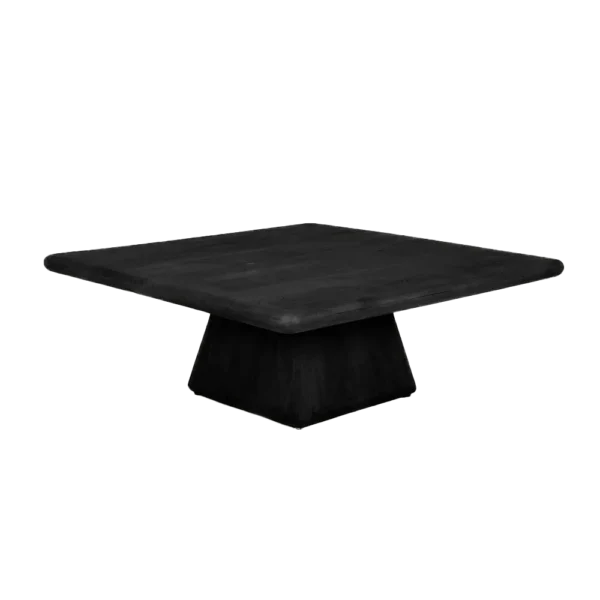 Salontafel asti vierkant zwart 90 cm