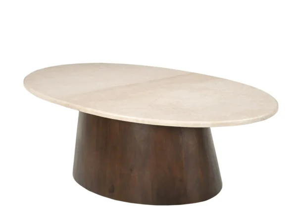 Salontafels Brix Bottecino Ovaal 120cm