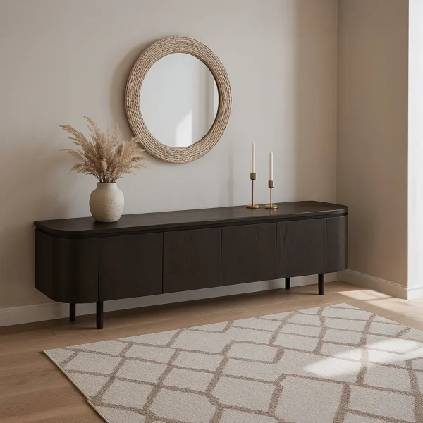 TV Meubel Tobago Espresso 210cm
