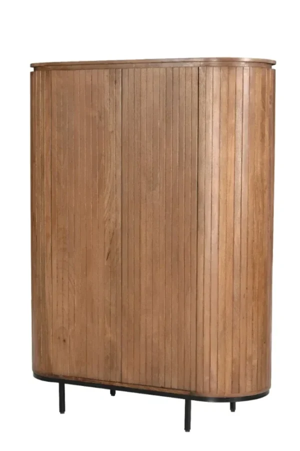 Wandkast Noor 115cm Naturel Mangohout