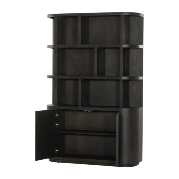 Boekenkast Novero in espresso 145cm