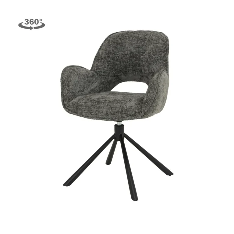 Eetkamerstoel Isola – Charcoal