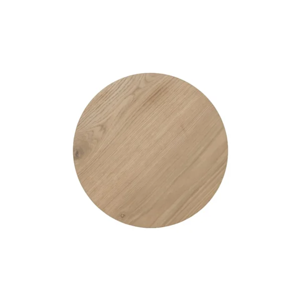 Salontafel Novero in Naturel en espresso Ø50cm