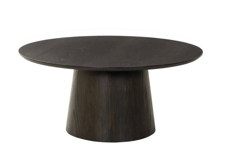 Salontafel Novero Ø80cm – Espresso