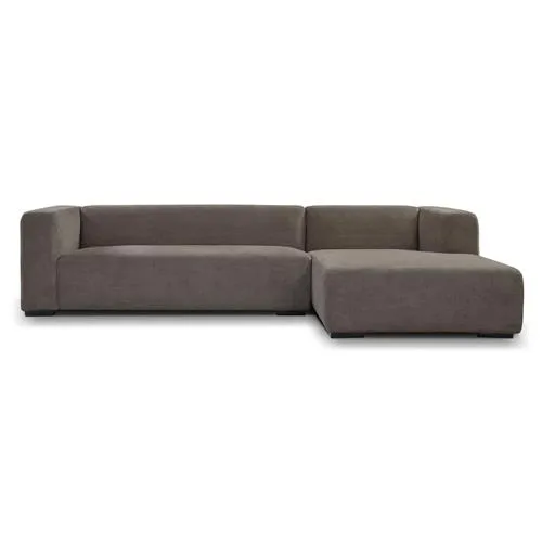 Loungebanken Glasgow – Enjoy 456 Iron Grey, Rechts