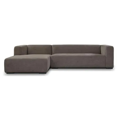 Loungebanken Glasgow – Enjoy 456 Iron Grey, Links