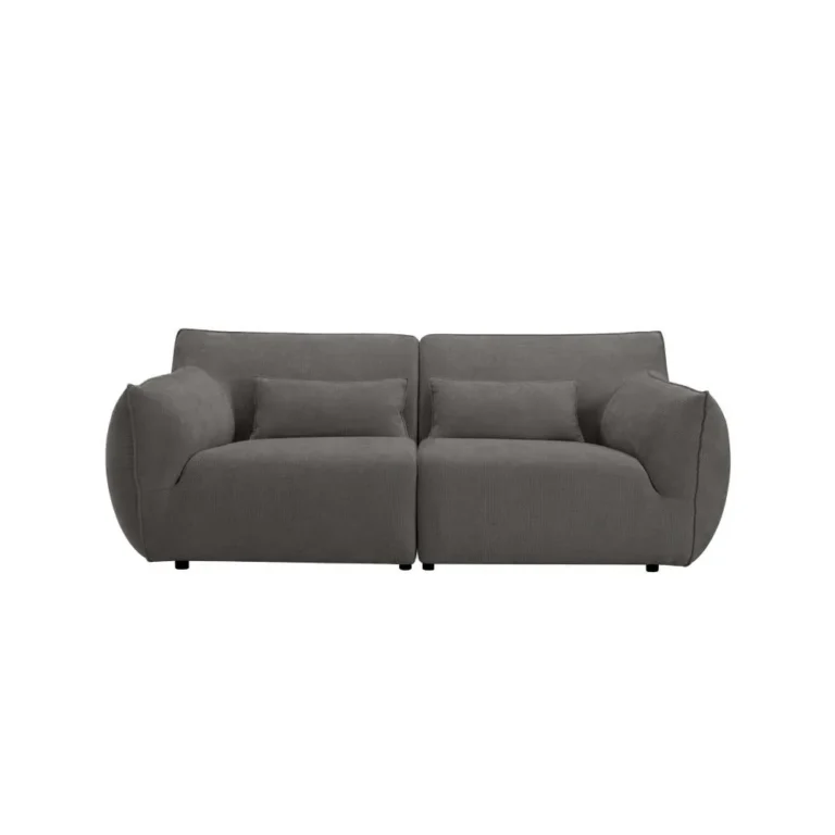 Bankstel Aberdeen – Antraciet, 3-zits 227 x 86 cm