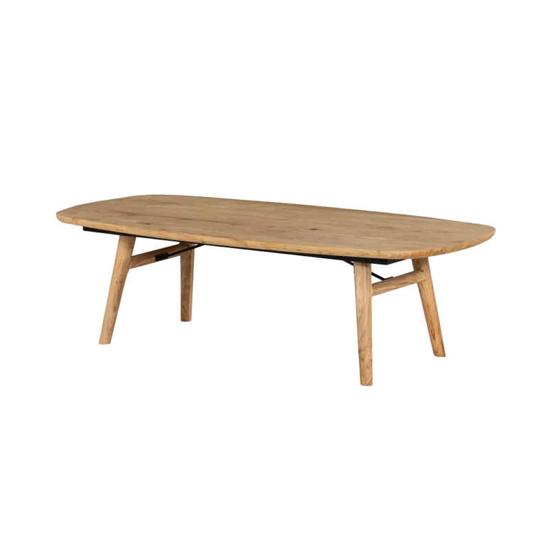 Salontafel Aura – Deens ovaal, Naturel
