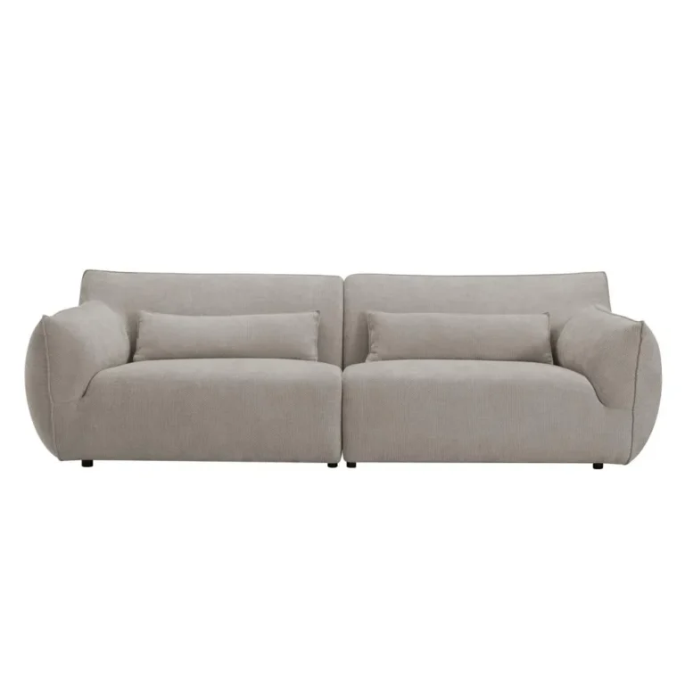 Bankstel Aberdeen – Beige, 4-zits 284 x 86 cm