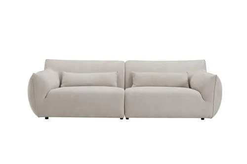 Bankstel Aberdeen – Créme, 4-zits 284 x 86 cm