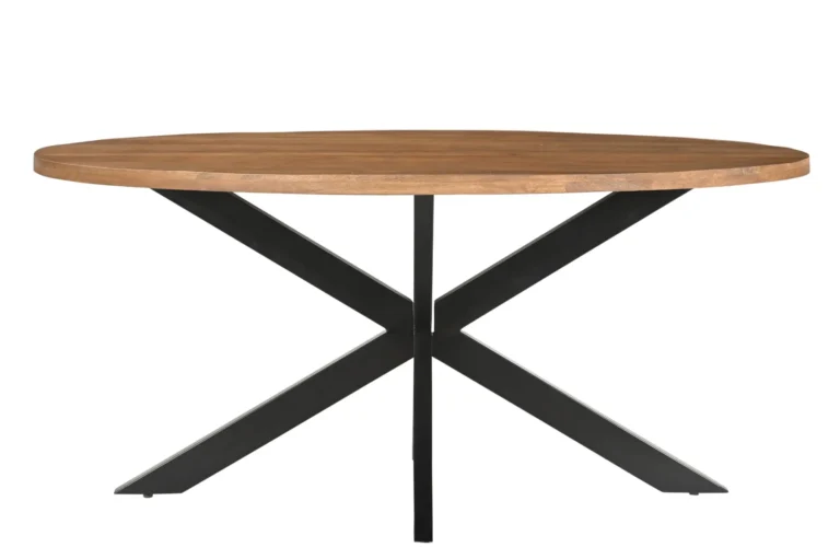 Eetkamertafel Rocky – Ovaal, 210 x 100 x 76 cm