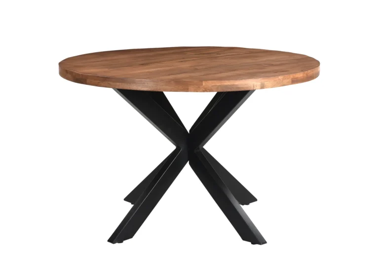 Eetkamertafel Rocky – Rond, 120 x 120 x 76 cm