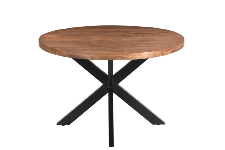 Eetkamertafel Rocky – Rond, 130 x 130 x 76 cm