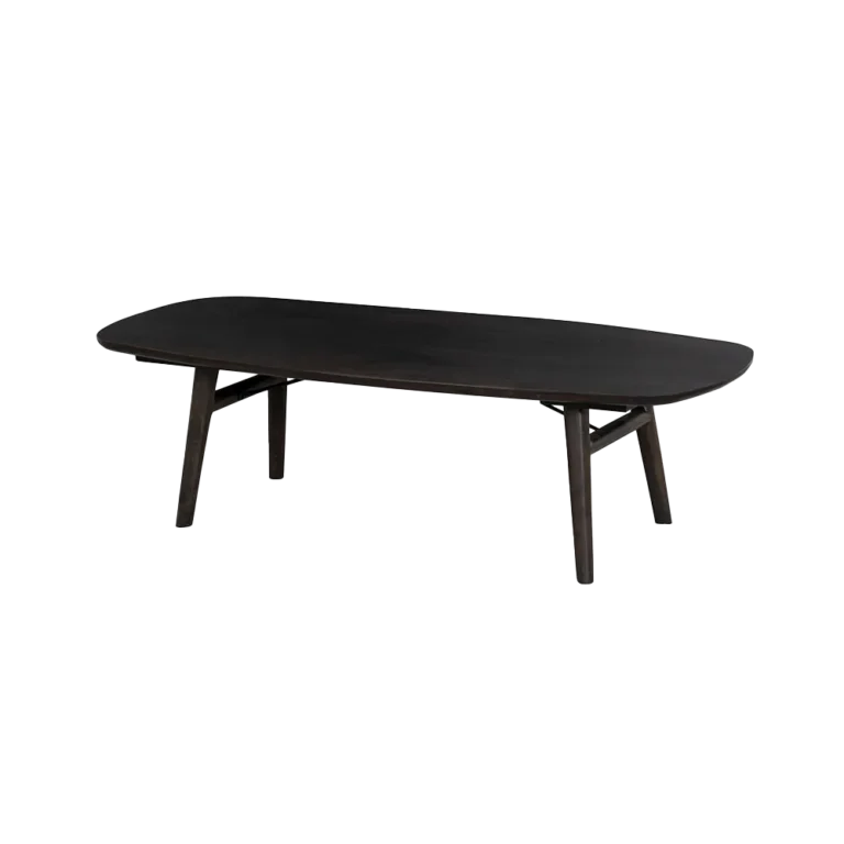 Salontafel Aura – Deens ovaal, Espresso