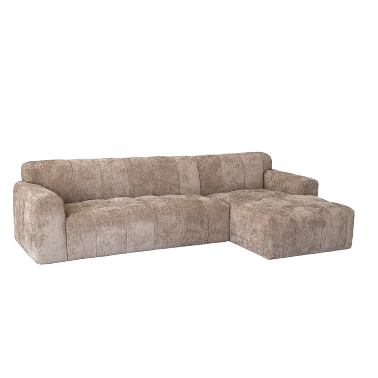 Loungebank Austin – Austin 2,5-AL + Chaise R, Haga 39 Capuccino
