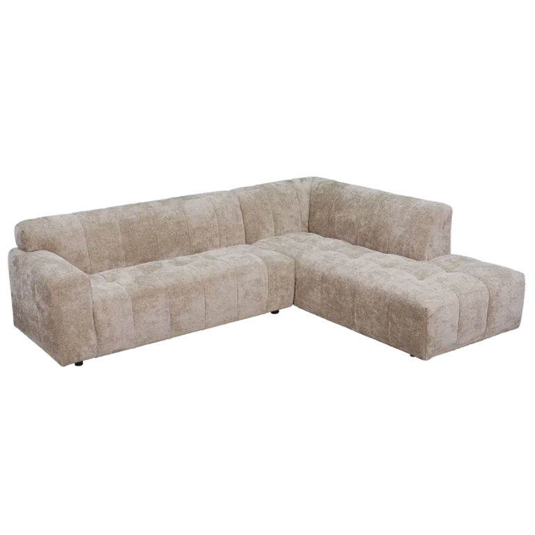 Loungebank Austin – Austin 2,5-AL + Ottoman R, Haga 30 beige
