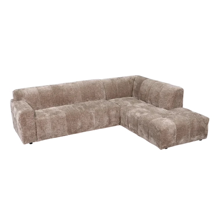 Loungebank Austin – Austin 2,5-AL + Ottoman R, Haga 39 Capuccino