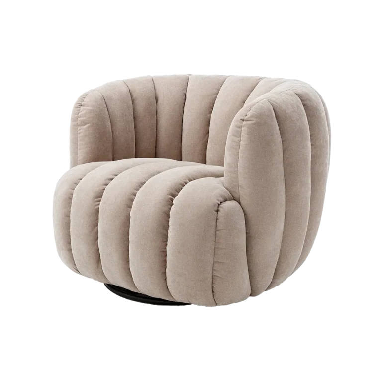 Fauteuil Verdi draaibaar – Beige