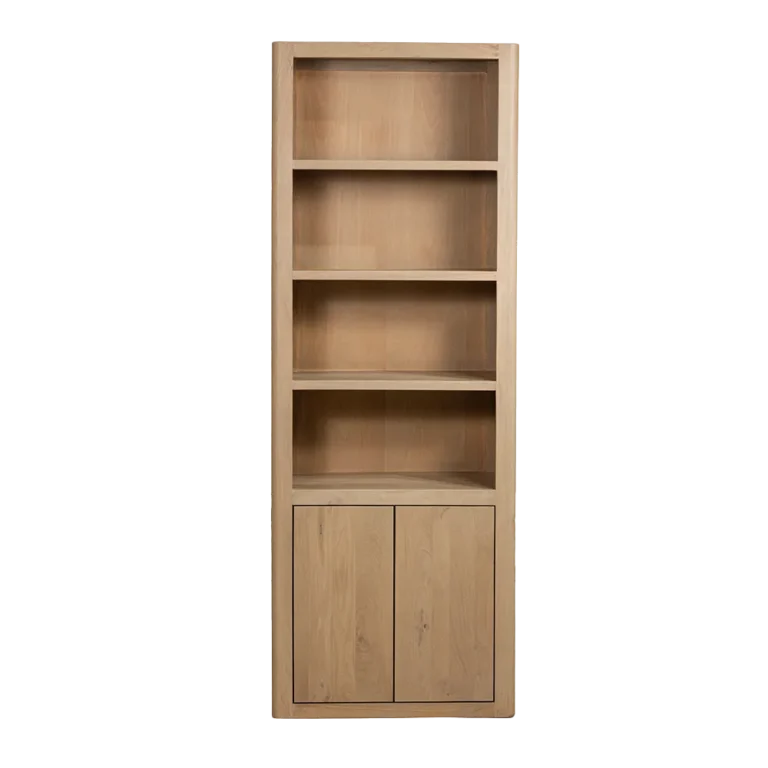 Boekenkast Tenna – Naturel, 80 x 45 x 220 cm