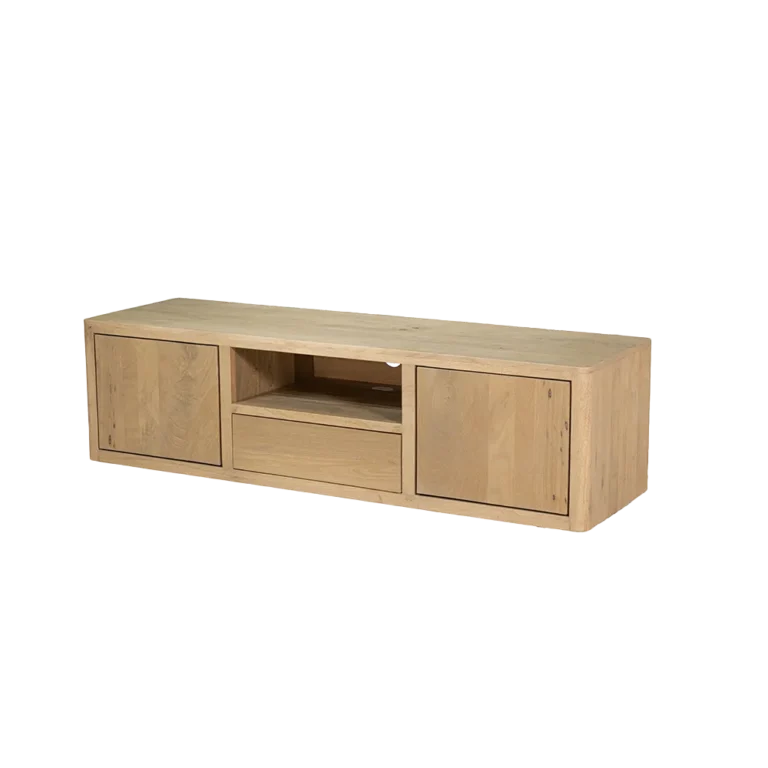 TV-meubel Tenna – Naturel, 150 x 40 x 45 cm