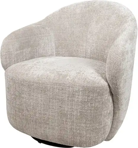 Fauteuil Jimi draaibaar – Cremona Taupe