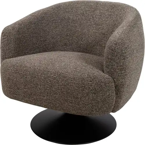 Fauteuil Louis draaibaar – Present Brown