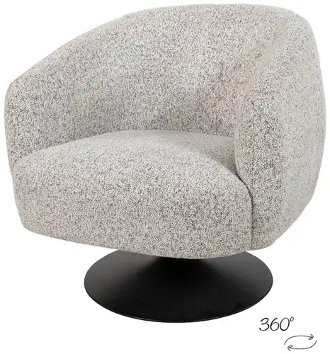 Fauteuil Louis draaibaar – Puente Ecru