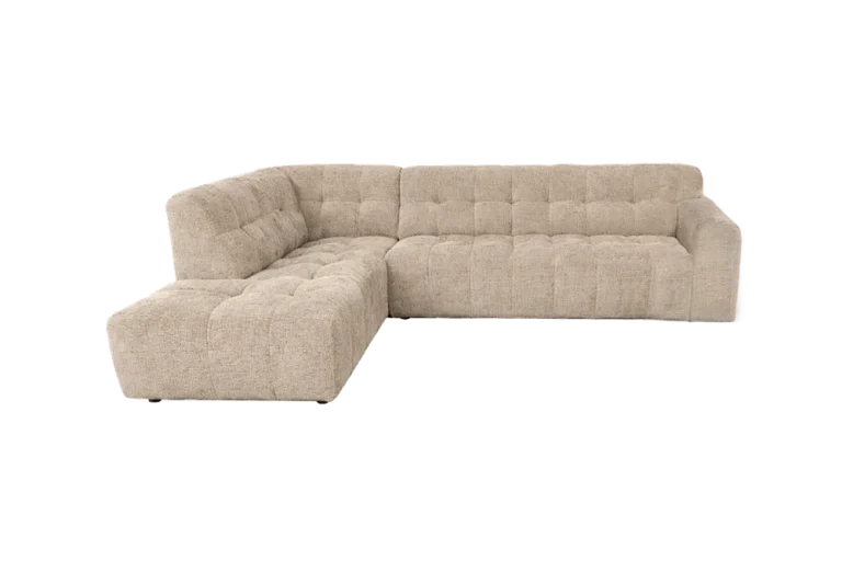 Loungebank Memphis – Memphis Ottoman links, Haga 30 beige