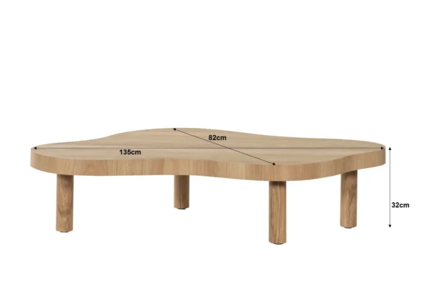 Salontafel Tobago naturel