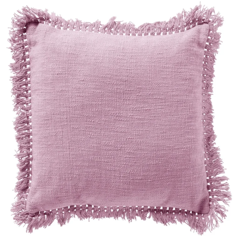 Sierkussen JONNA 45×45 cm – gerecycled – katoen – Fragrant Lilac – paars