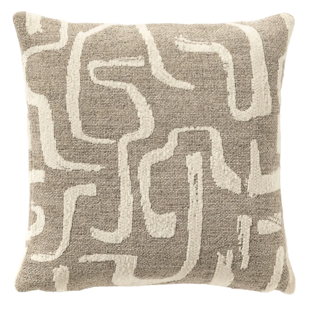 Hoii sierkussen Emilio 45x45 cm Plaza Taupe
