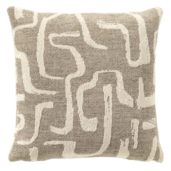 Hoii sierkussen Emilio 45x45 cm Plaza Taupe