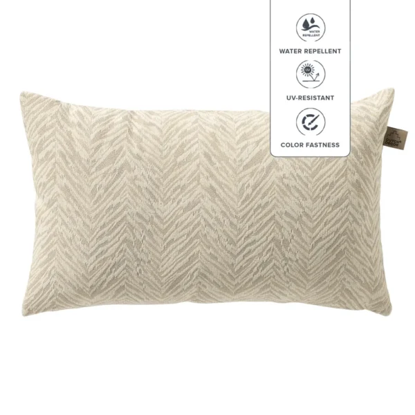 Outdoor sierkussen 30x50cm dutch decor augusta marshmallow