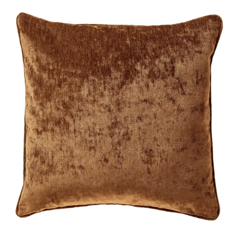 Sierkussen LEWY – 45×45 cm – Tobacco Brown – Bruin