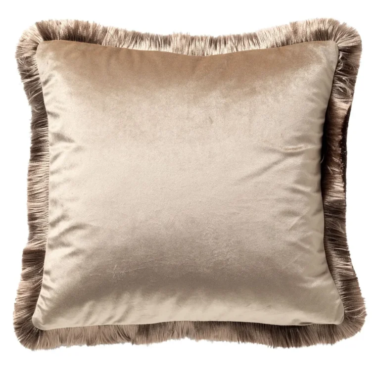 Sierkussen JEANETTE 45×45 cm Doeskin