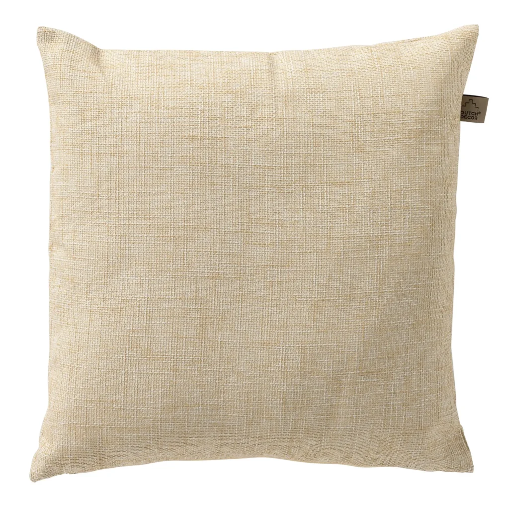 Sierkussen outdoor nerida 45x45cm dutch decor creme brulee