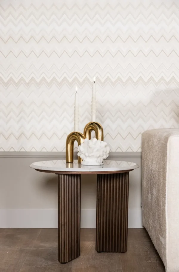 End table Mayfield brown 55Ø